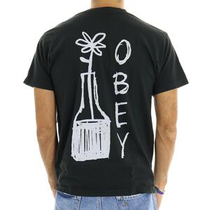 T-SHIRT FLOWER DOODLE OBEY - Mad Fashion | img vers.300x/